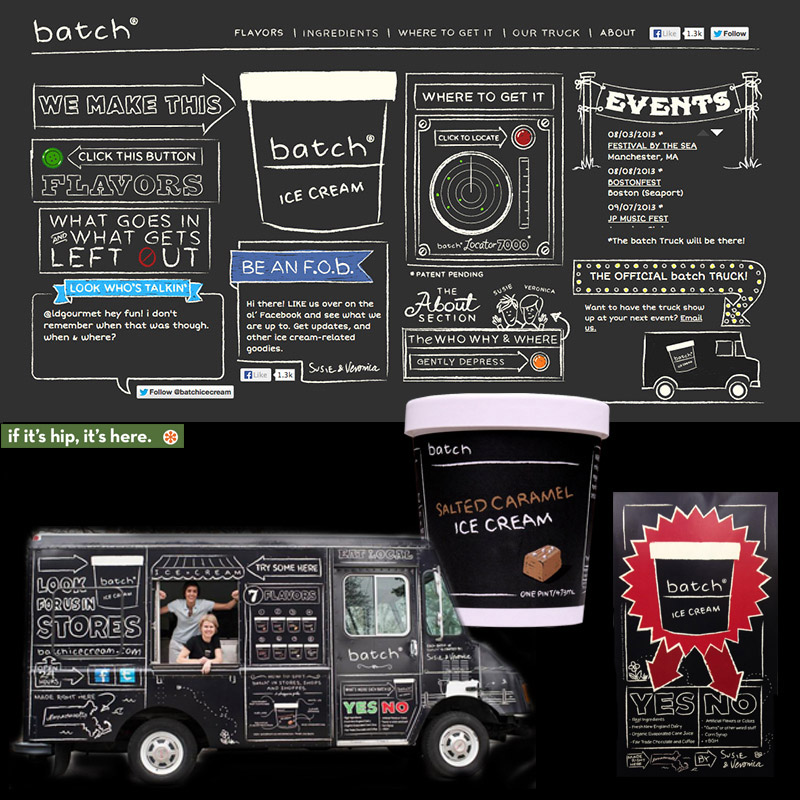 Batch Ice Cream Branding