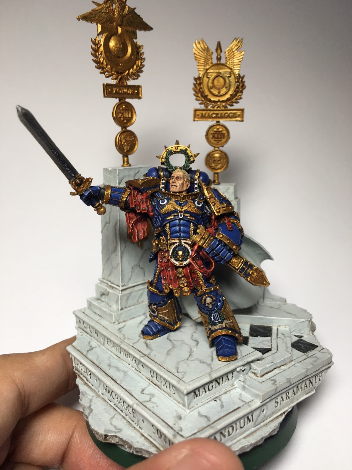 What's On Your Table: Roboute Guilliman- Primarch of the Ultramarines ...
