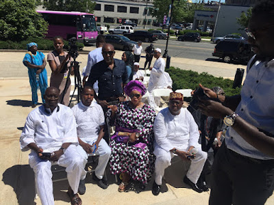 1a4 Photos: The Ooni of Ife's visit to the US
