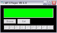 Cara Membuat MP3 Player Sederhana Dengan Visual Basic 6.0 [Part I]
