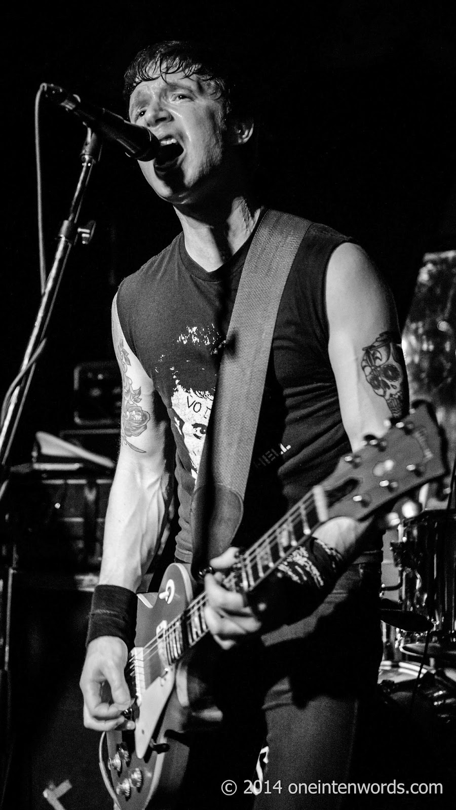The Fandemics at Cherry Cola's November 21, 2014 Photo by John at One In Ten Words oneintenwords.com toronto indie alternative music blog concert photography pictures