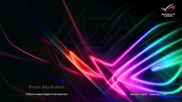 ROG Start Screen PES 2017 ROG Start Screen PES 2017