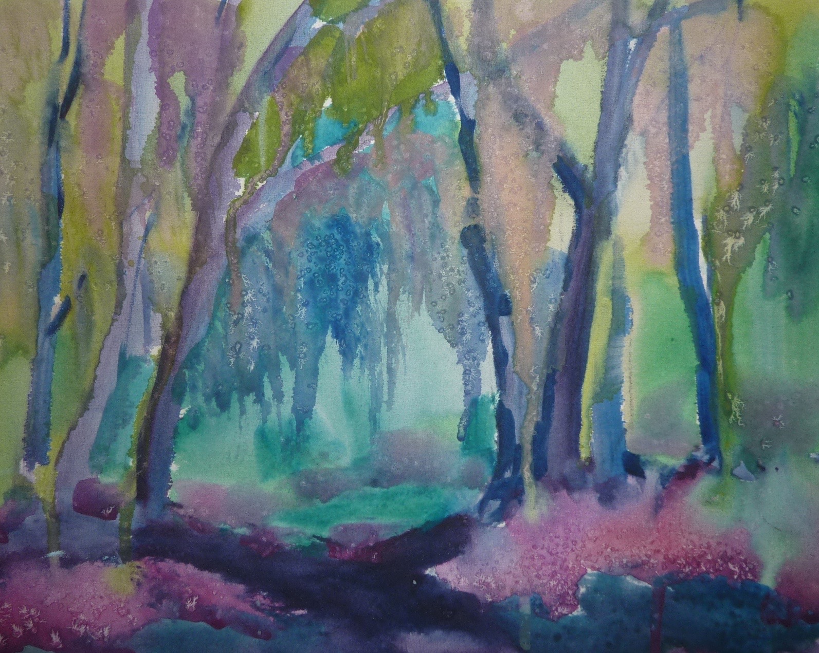 Painting My World A Surprising Watercolor Underpainting