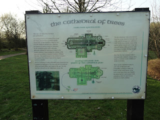 The Cathedral of Trees Information Sign