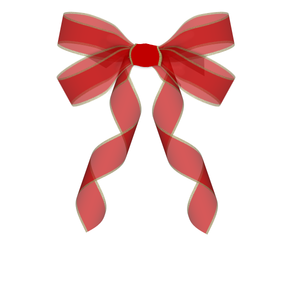 christmas bow clipart - photo #47