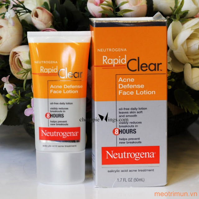 Review Neutrogena Rapid Clear Acne Defense Face Lotion