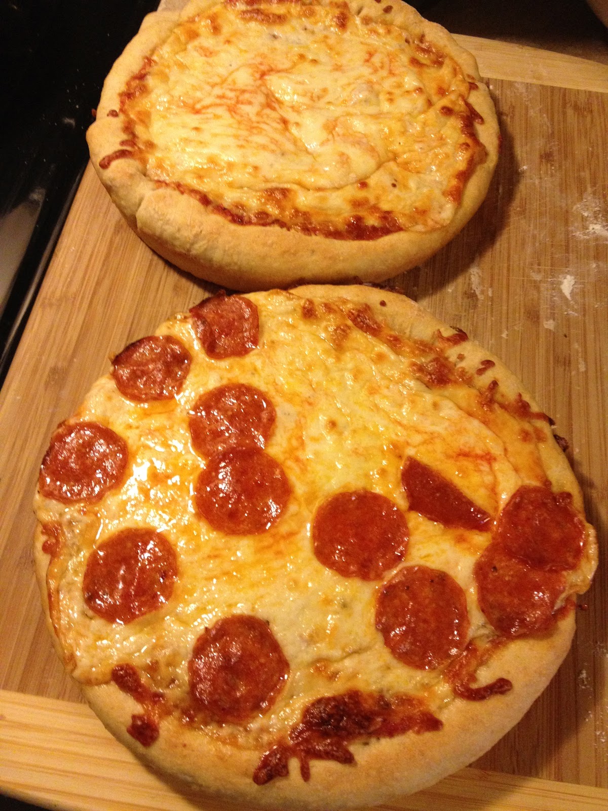 Thrifty Living Homemade Pizza Deep Dish (Pizza Hut copycat)