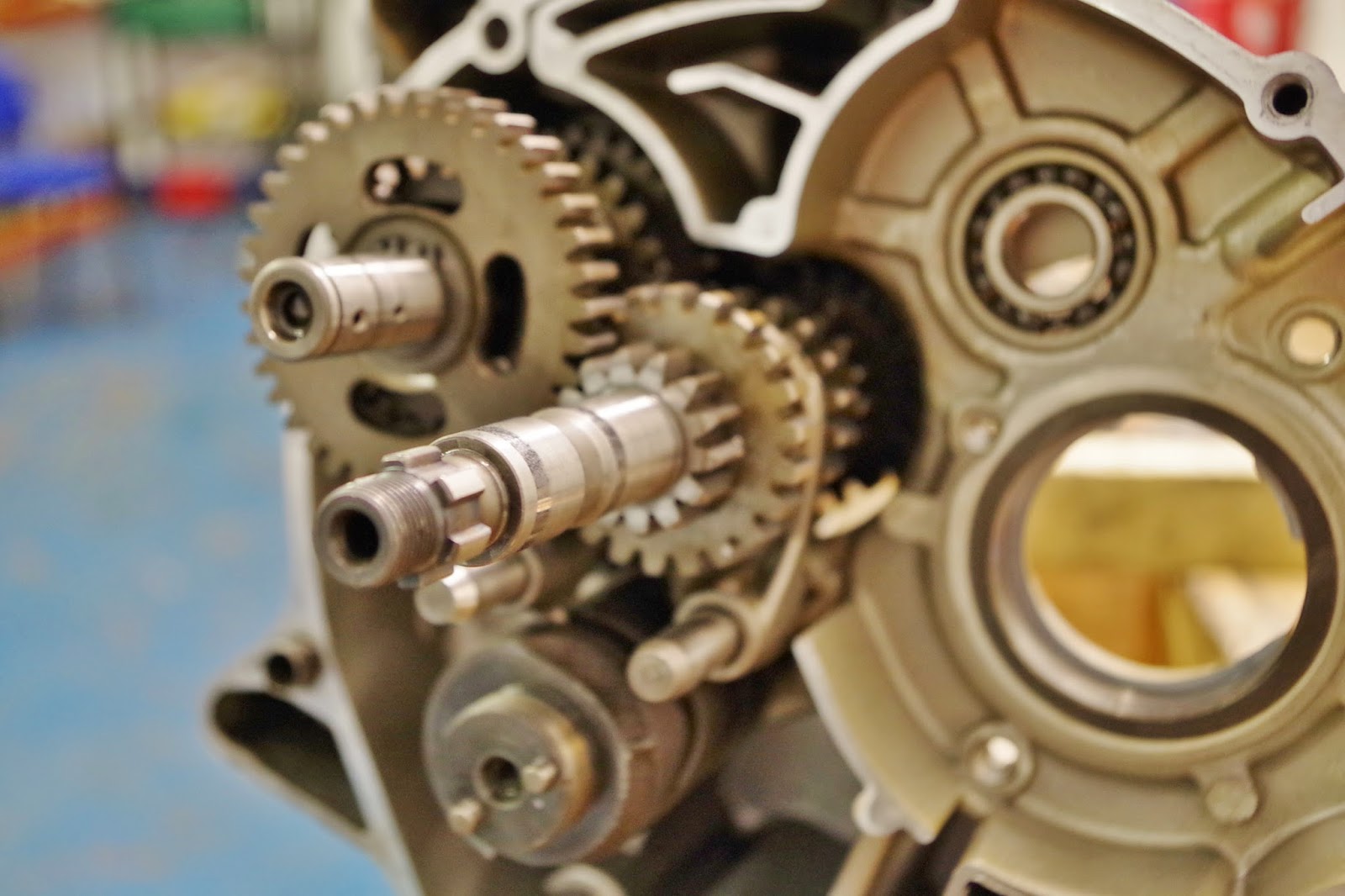 Yamaha YBR 125 Owner Blog Yamaha YBR 125 Gearbox refitting