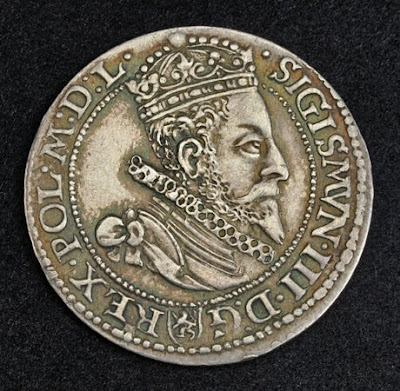 Poland 6 Groszy Szostak Silver coin Sigismund III Vasa