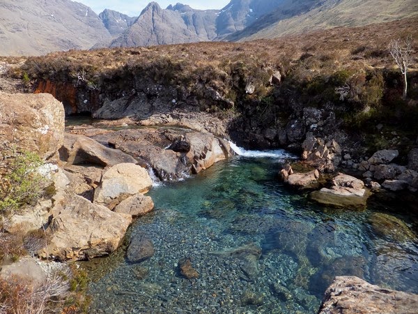 écosse scotland skye highlands randonnée fairy pools