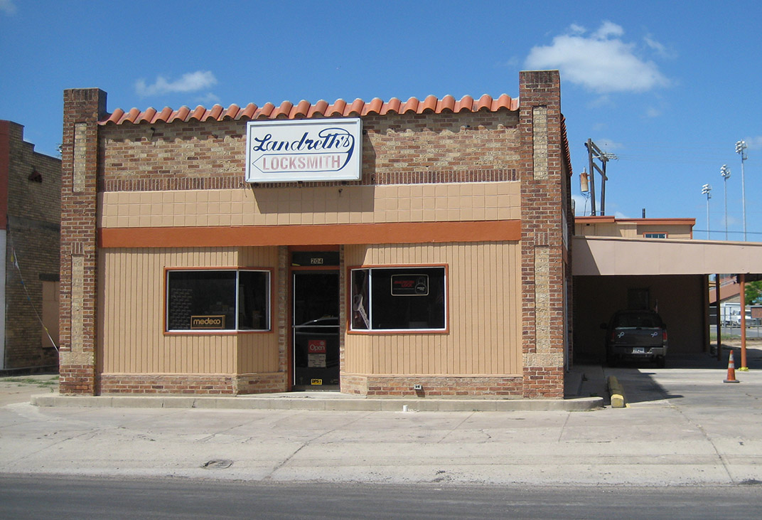 Brownsville Station 1930 A.O. Reece Service Station W Elizabeth and