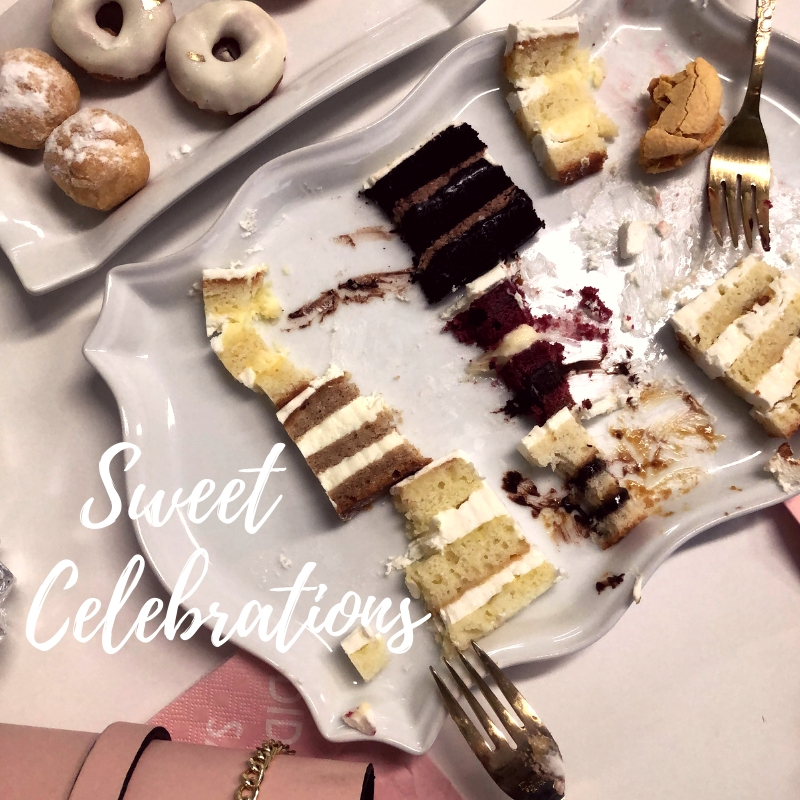 Sweet Celebrations Wedding Cake Tasting, pastels and pastries wedding
