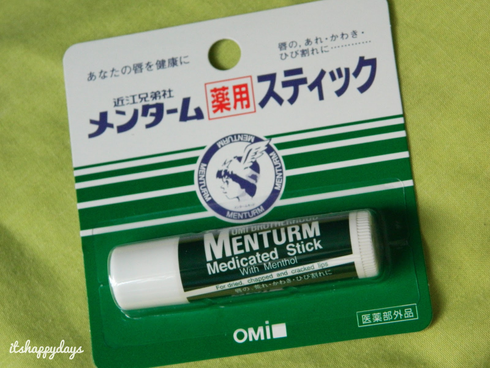 it's happy days My Favourite Lip Balm/Review Omi Brotherhood Menturm