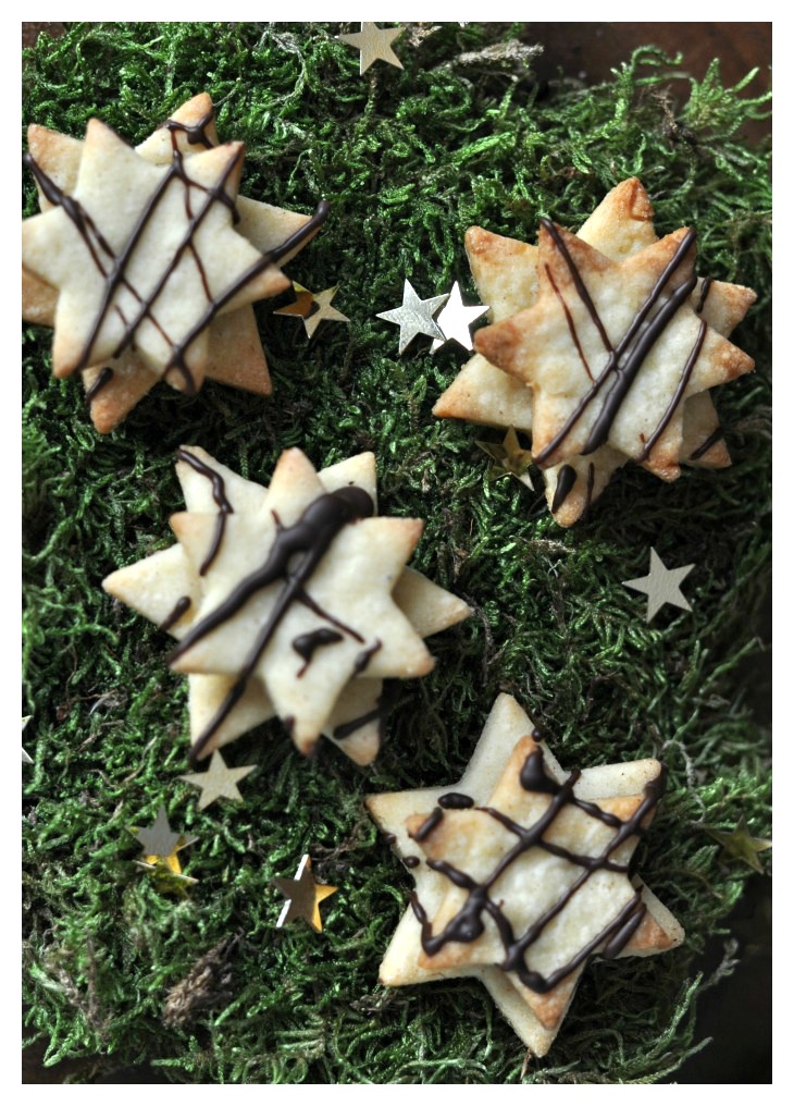 stapled nougat cookies, a gluten free treat for christmas all children will love