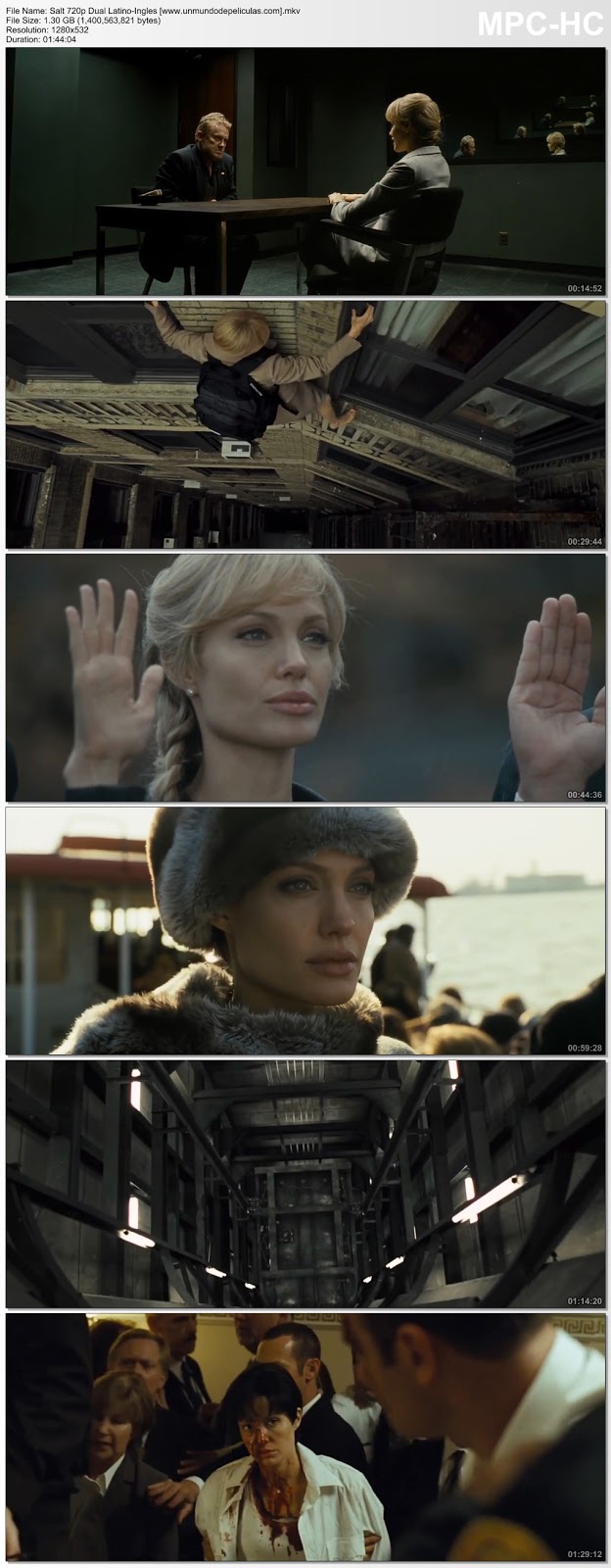 Capturas de la película.