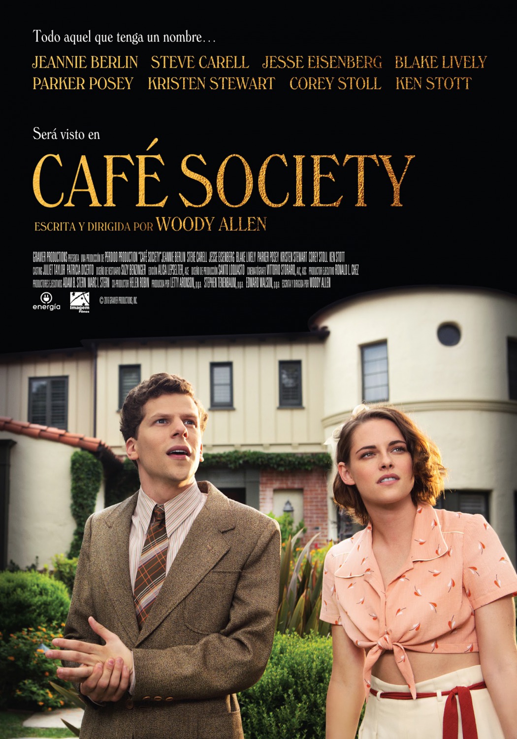El Acorazado Cinéfilo Le Cuirassé Cinéphile Café Society 2016 Woody Allen Francisco