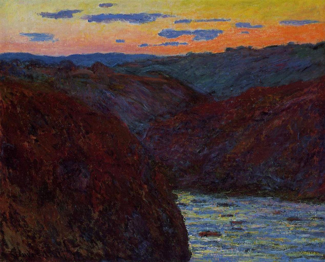 Geschmackssachen.: Monet im Tal der Creuse.