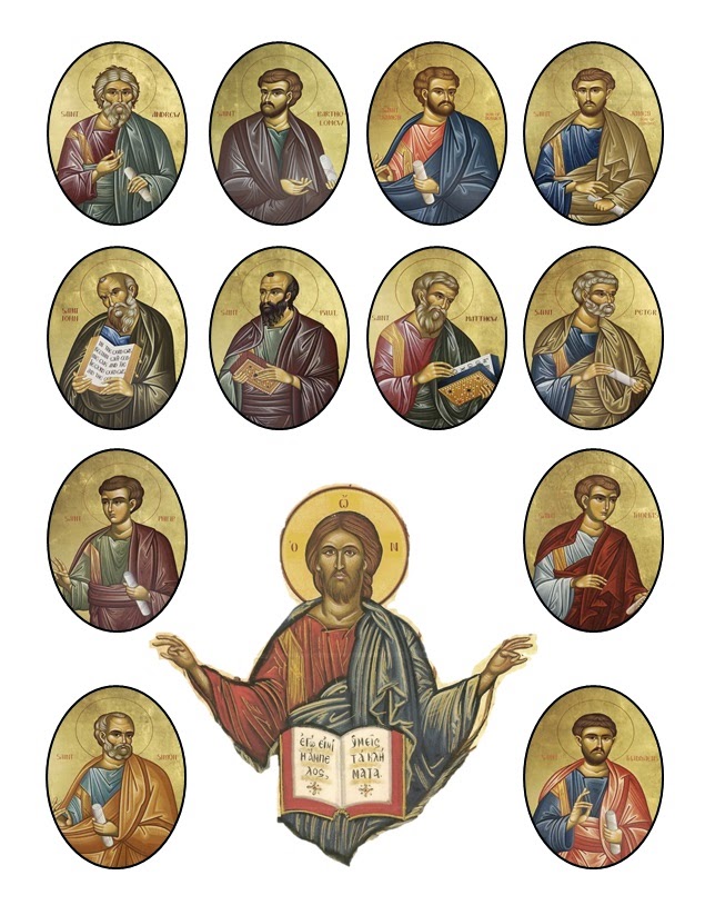 Orthodox Christian Education: 12 Apostles Activity