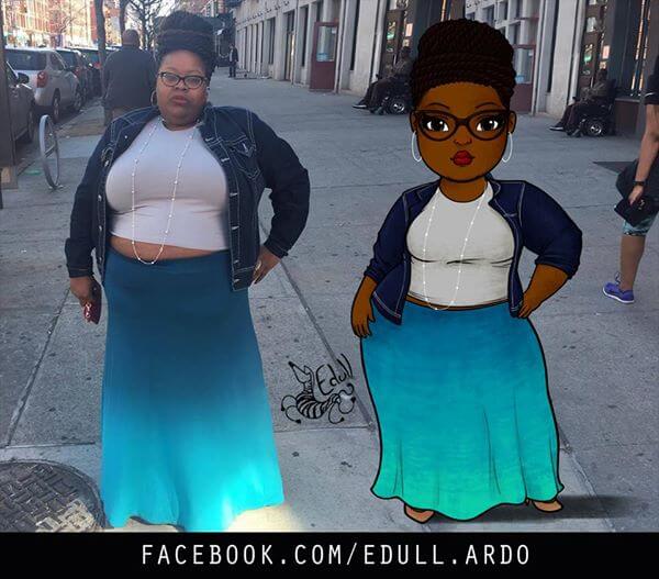 A Brazilian Artist Draws Powerful Portraits Of Curvy Women To Embrace Body Diversity A Brazilian Artist Draws Powerful Portraits Of Curvy Women To Embrace Body Diversity