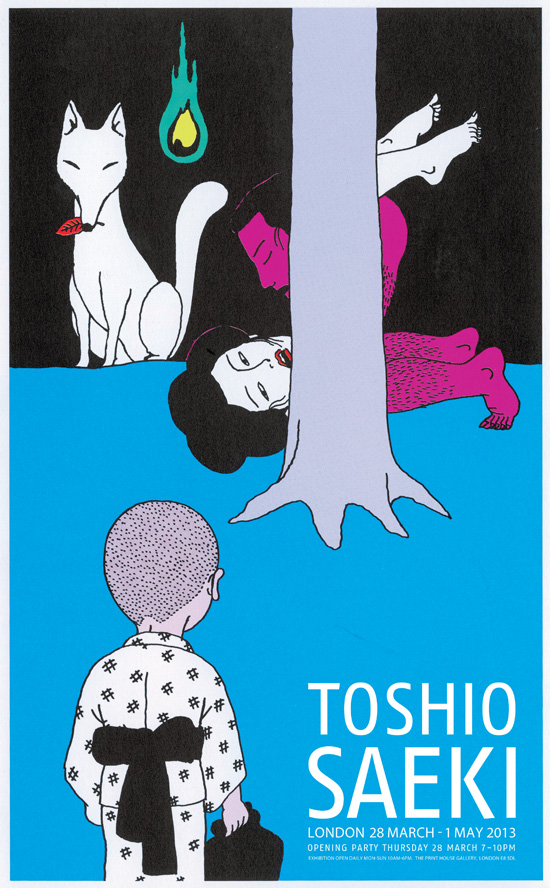 London Popups Toshio Saeki's Erotic Japanese Prints on Sale in Dalston