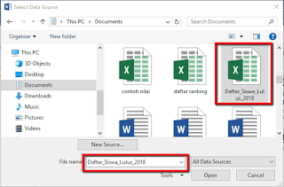 Langkah-langkah Cara Mencetak Banyak Menggunakan Fitur Mail Marge Langkah-langkah Cara Print Massal Menggunakan Fitur Mail Marge