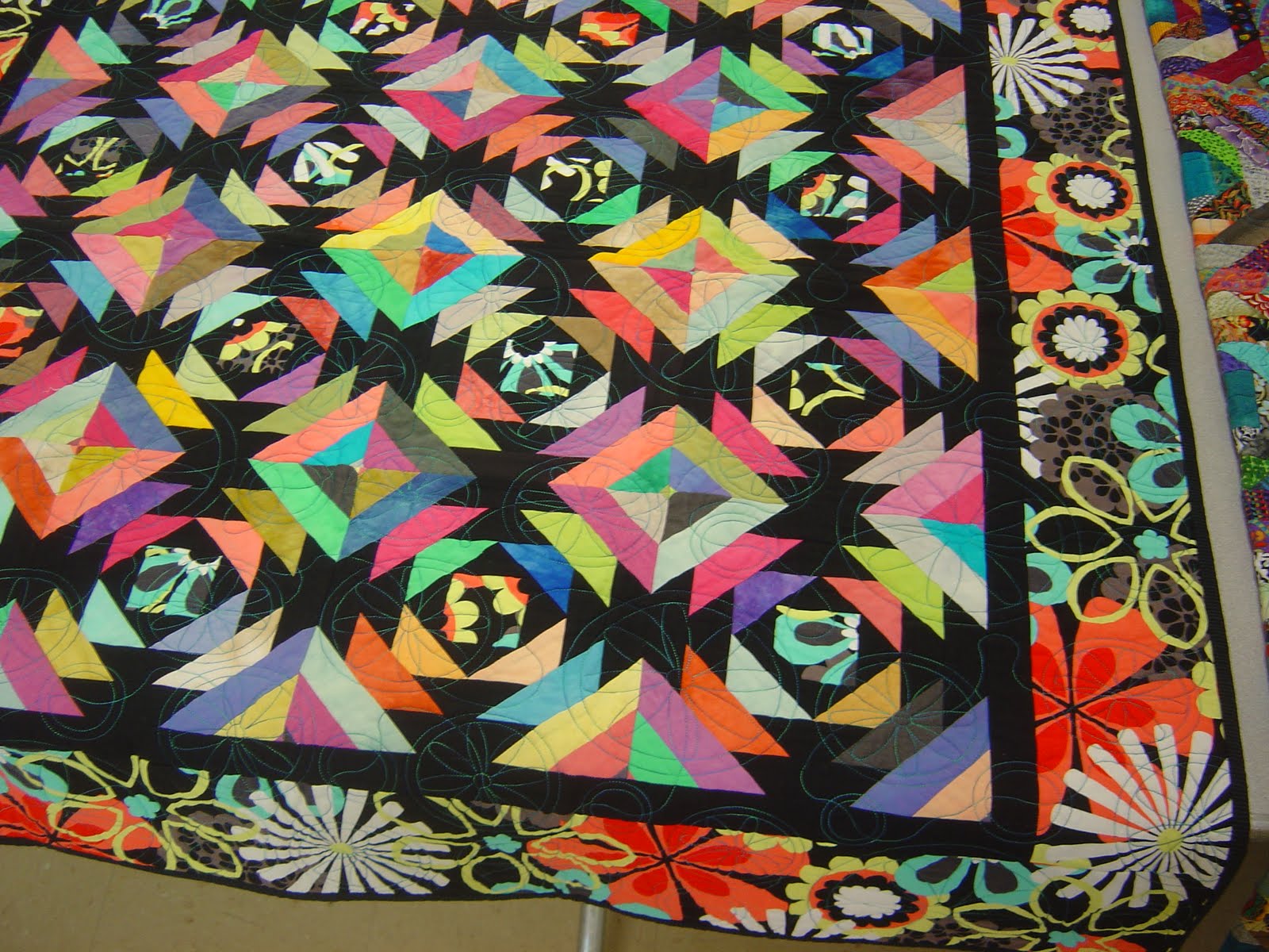 Quilt Vine Trash to Treasure Pineapple