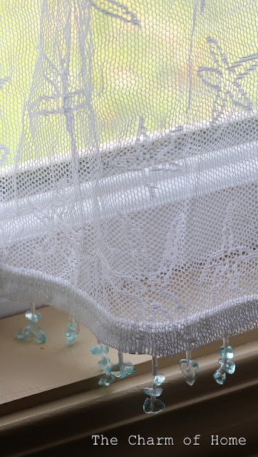 Starfish Tier Lace Curtain:The Charm of Home