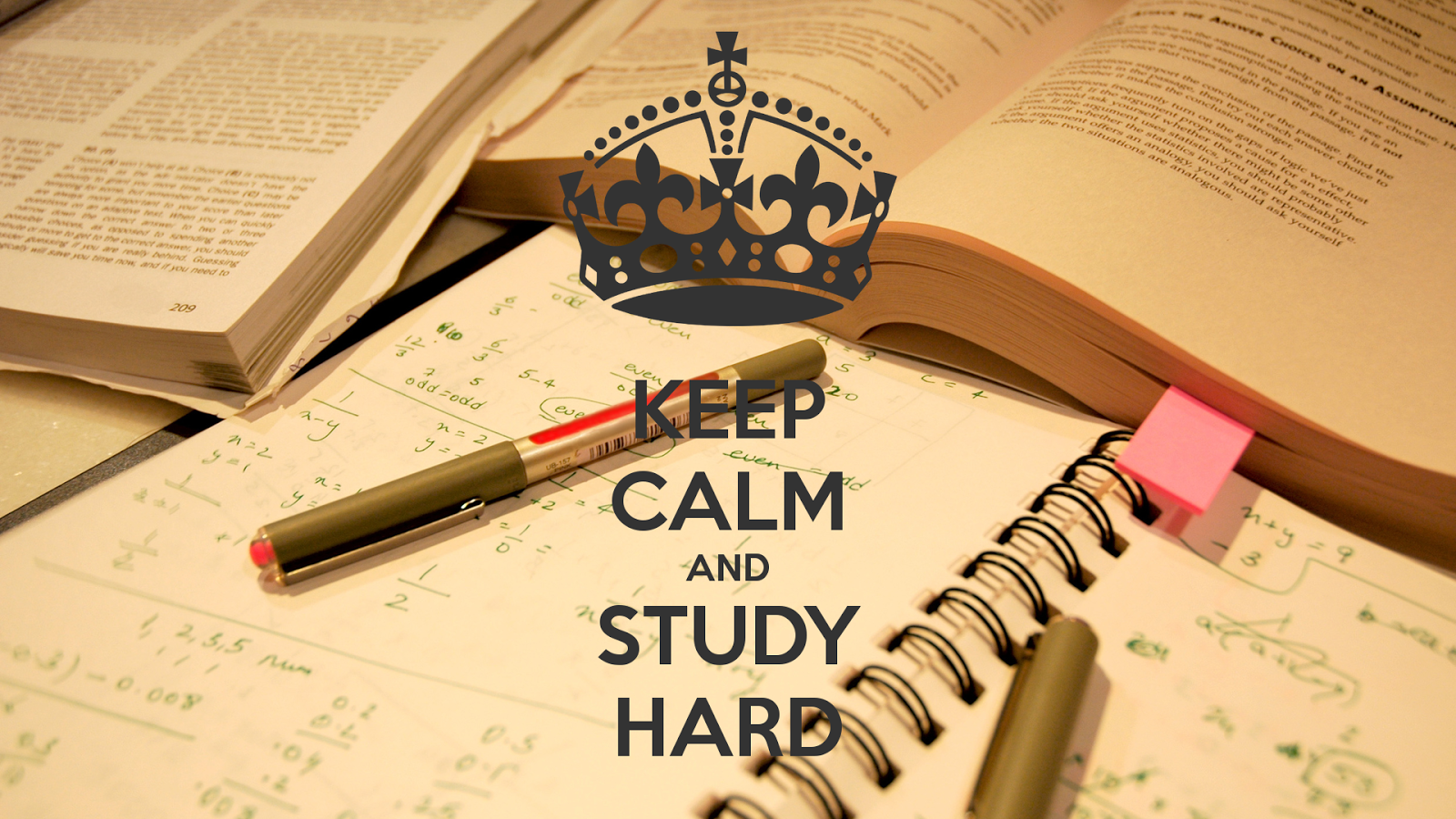 keep calm and study hard 297