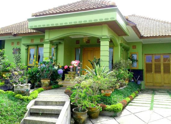 15 Model Desain  Teras  Rumah Cor  Minimalis Terbaru dan 