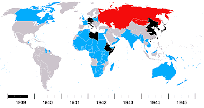 Mapa animado eventos Segunda Guerra Mundial