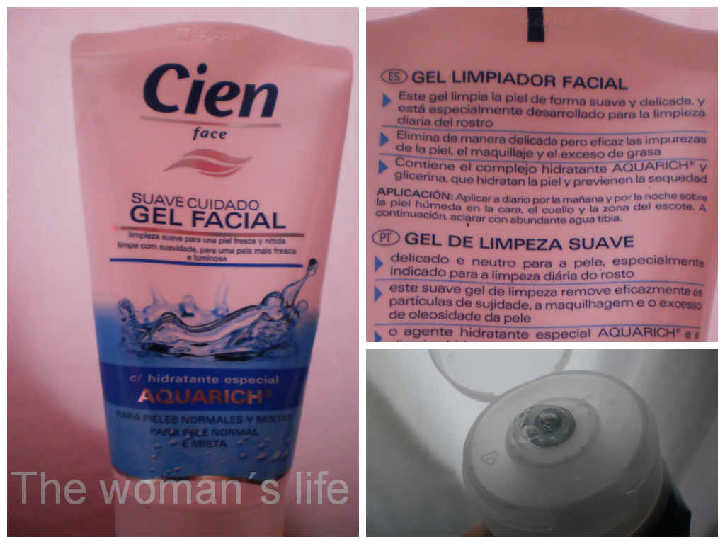 The woman´s life Gel Facial Cien (Lidl)