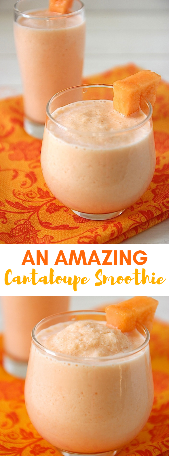 AN AMAZING CANTALOUPE SMOOTHIE RECIPE #drink #smoothies AN AMAZING CANTALOUPE SMOOTHIE RECIPE #drink #smoothies