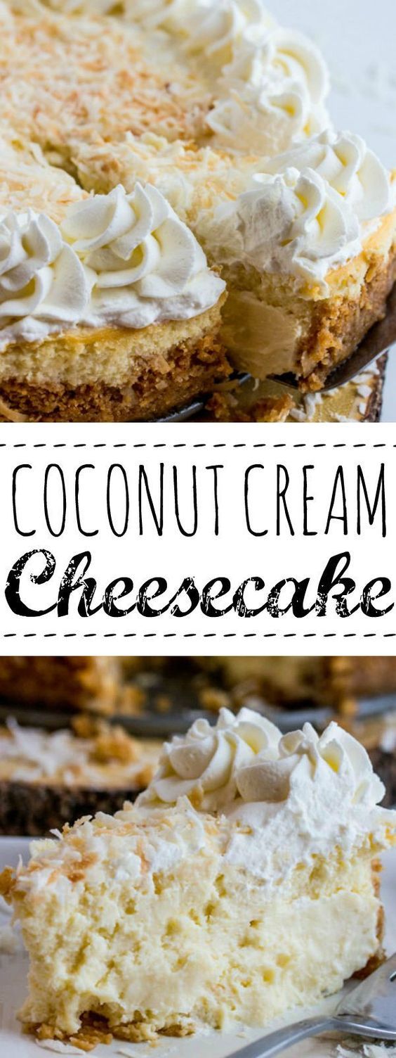 Coconut Cream Cheesecake Recipe Girls Dishes