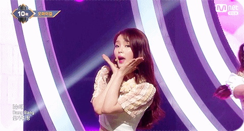 오마이걸 20170511 엠카운트 다운 무대.gif | 인스티즈
