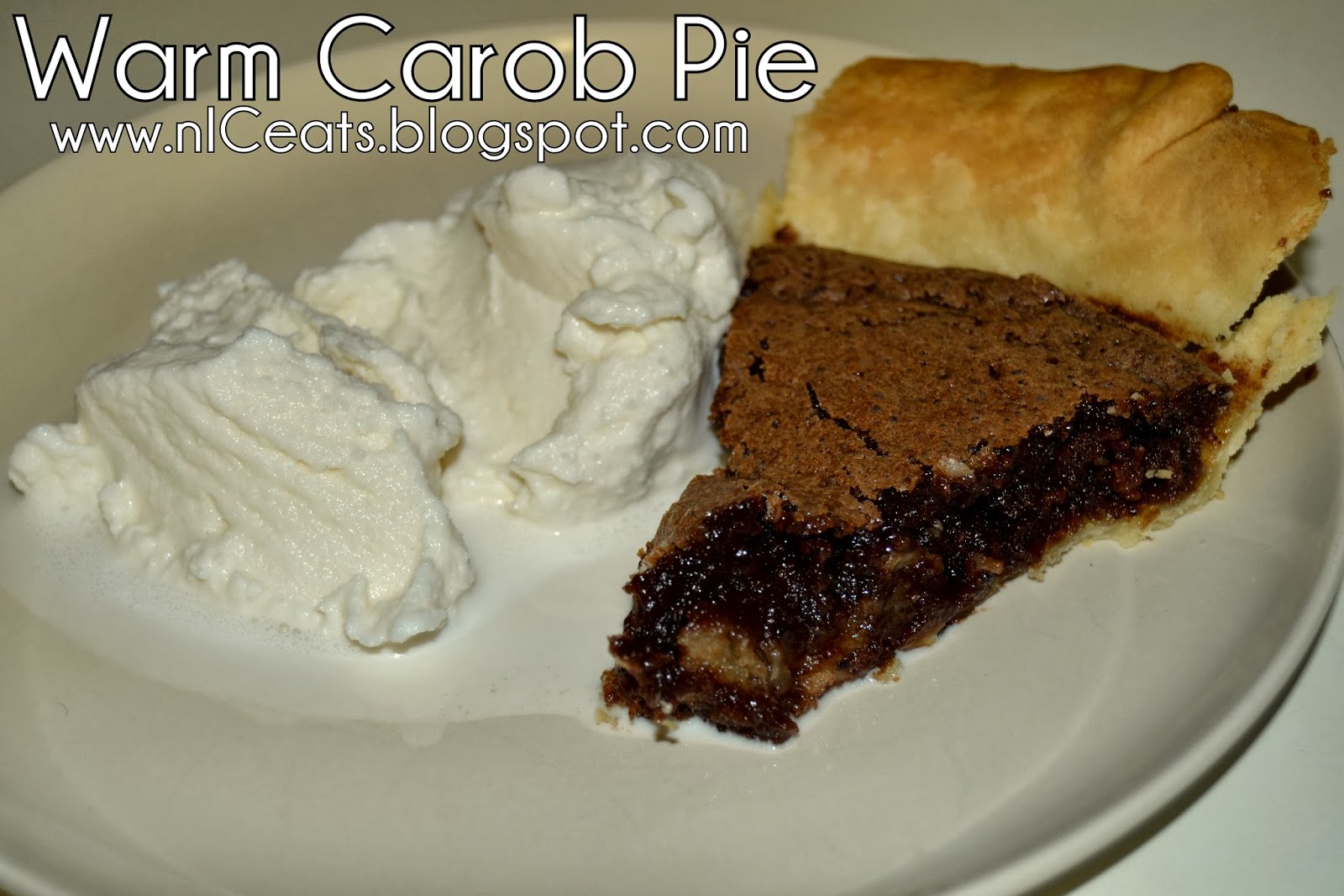 nICeats Warm Carob Pie