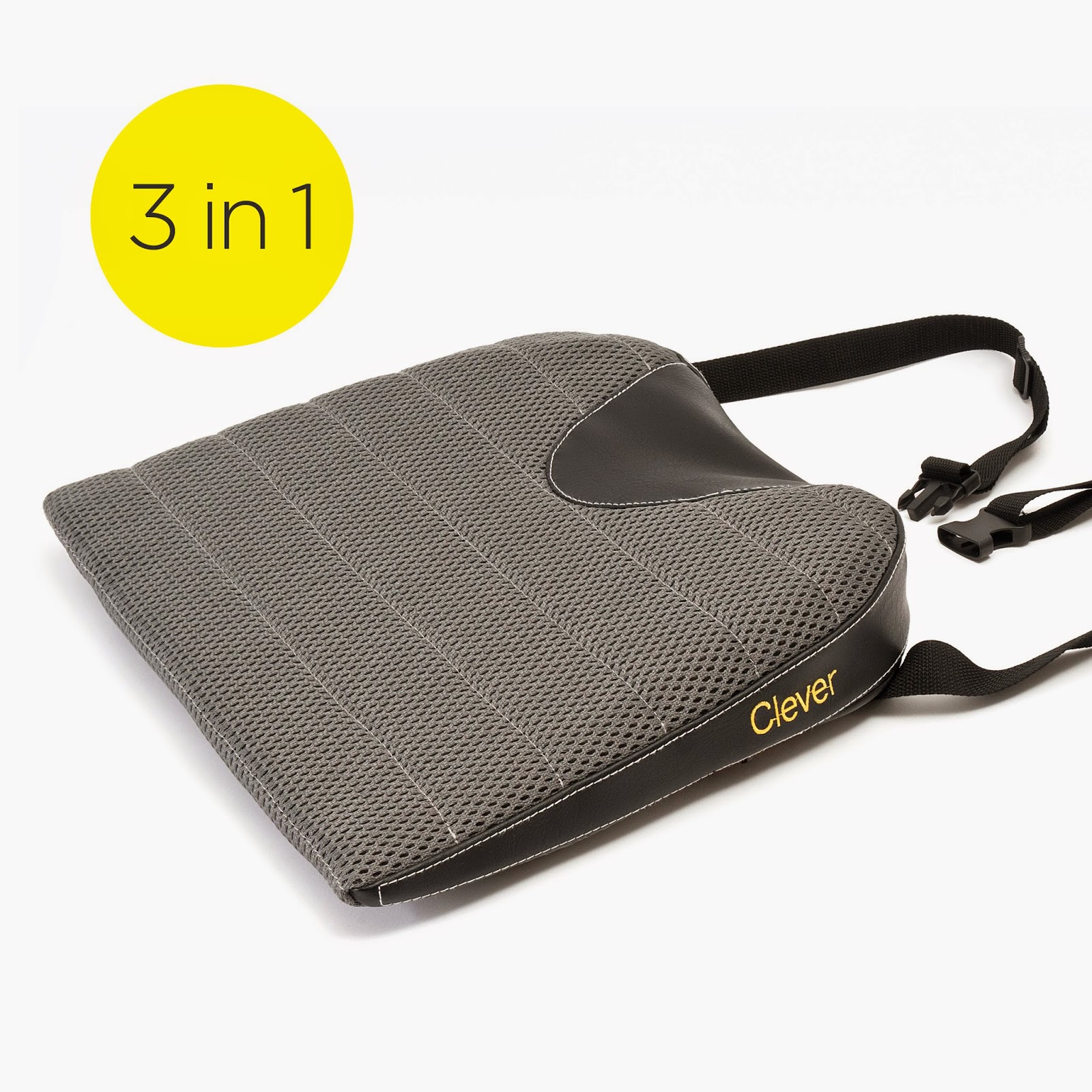 Cassie's Ramblings Car Seat Cushion Ergonomic ThreeLayer Technology