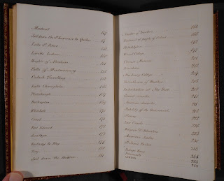 Index to John Tawse's journal