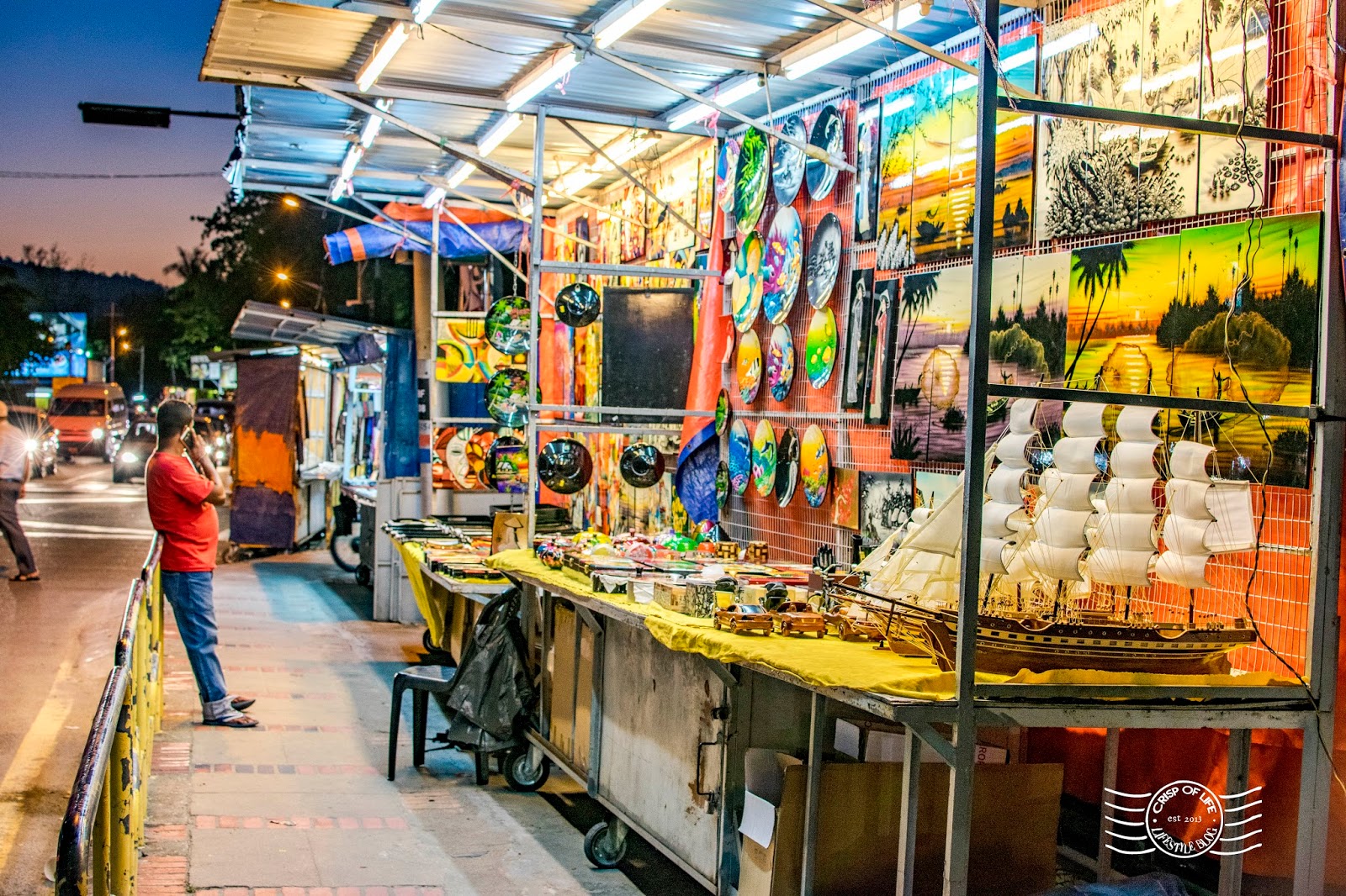 Batu Ferringhi's Daily Night Market Crisp of Life