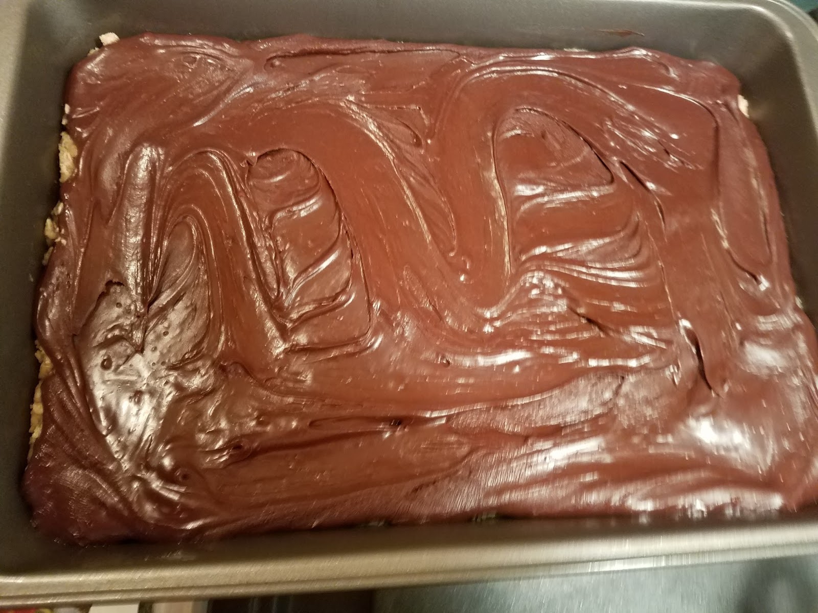 Cuisine de Michelle "Sakes Alive" Chocolate Fudge Bars