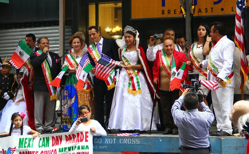reina del desfile de Manhattan, New York USA