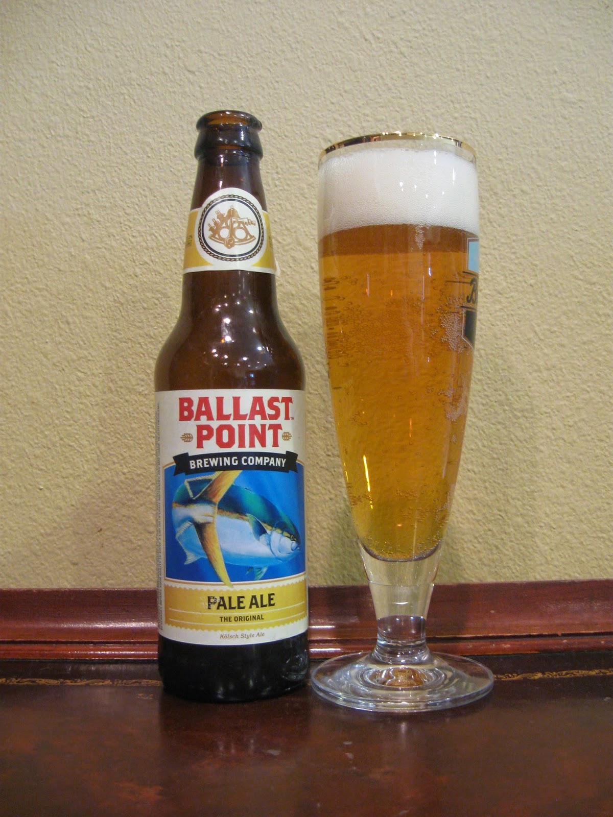 Doing Beer Justice Ballast Point "Yellowtail" Pale Ale