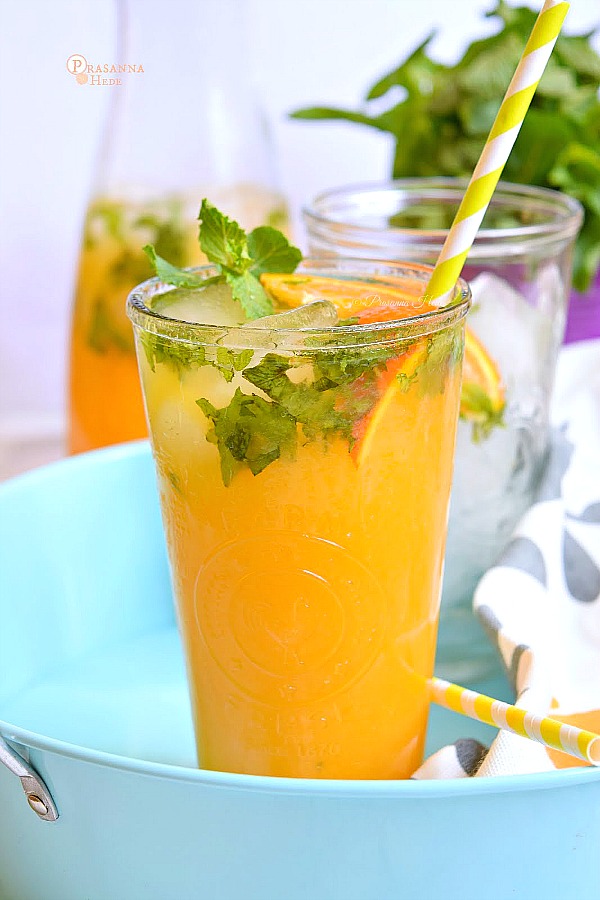 Orange Mojito Recipe No Alcohol Savory Bites Recipes A Food Blog
