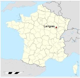Η πόλη Langres της Γαλλίας.