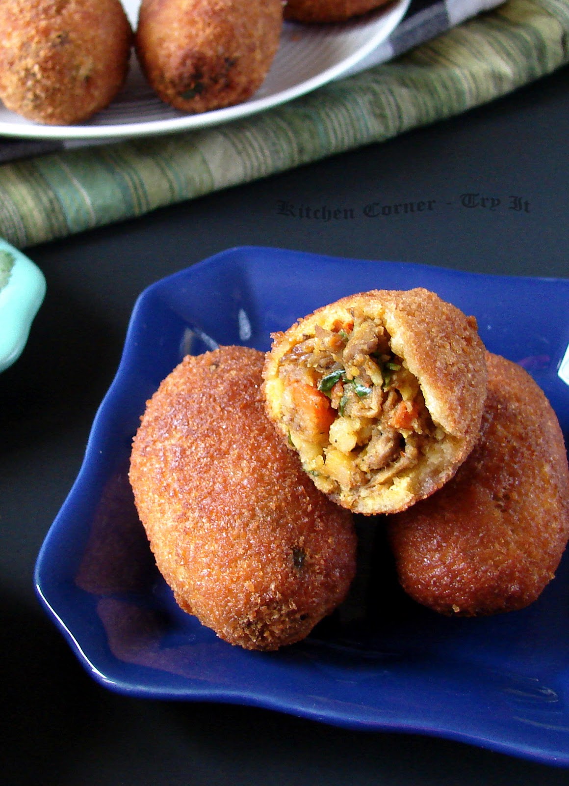 Beef Vegetable Cutlet