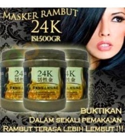 Masker Rambut 24K