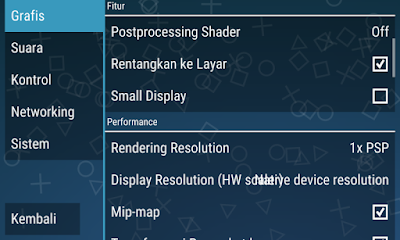 Cara Setting PPSSPP Agar Tidak Lemot (Work)