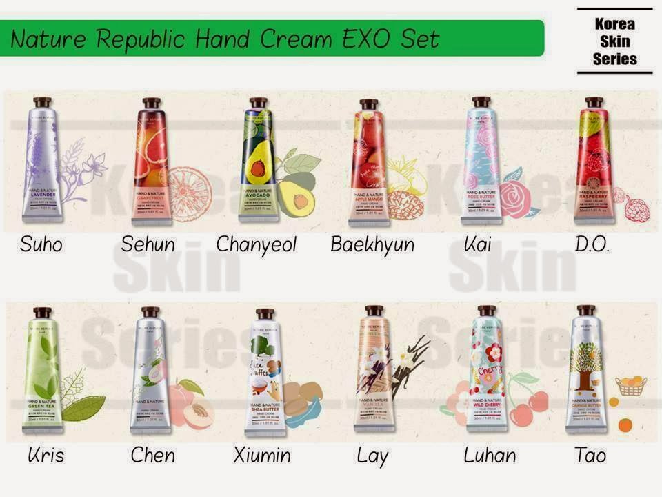 Toko Merchandise Kpop Malaysia: EXO Nature Republic