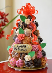 croquembouche singapore cake french medium macaron tower pcs tall cm choc dipping colorful est