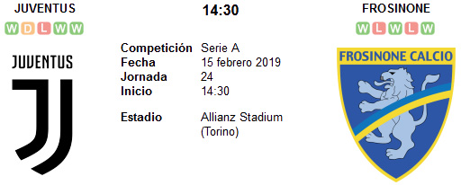 Juventus vs Frosinone en VIVO Juventus vs Frosinone en VIVO