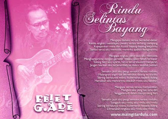 Chord Gitar Lagu Angin Tolong Sampaikan Salamku